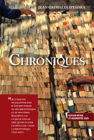 Couverture du recueil Chroniques, édition 2025